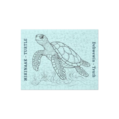 Seven Sacred Animals Jigsaw Puzzle - Turtle