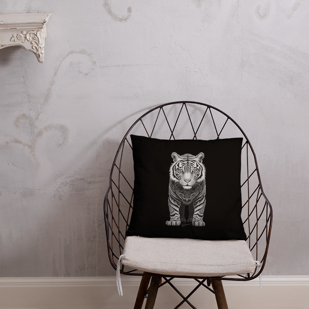 Animal Totem Decorative Pillow - Tiger