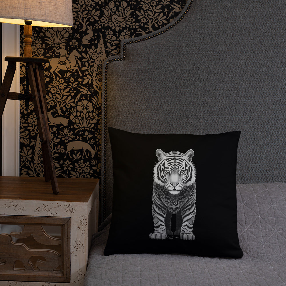 Animal Totem Decorative Pillow - Tiger