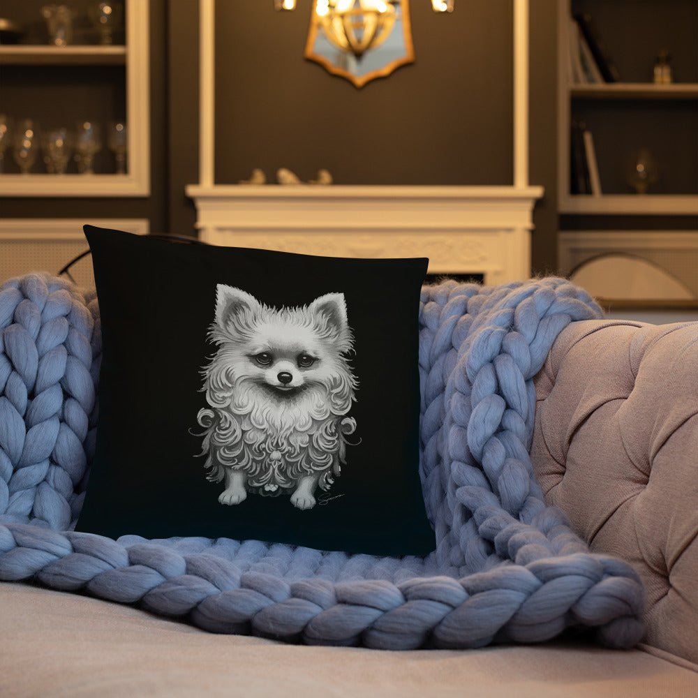 Animal Totem Decorative Pillow - Dog