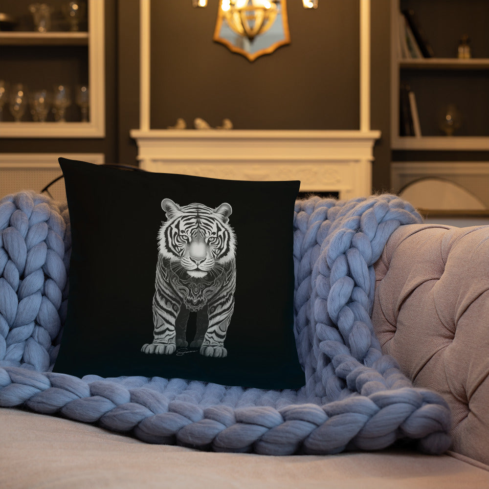 Animal Totem Decorative Pillow - Tiger