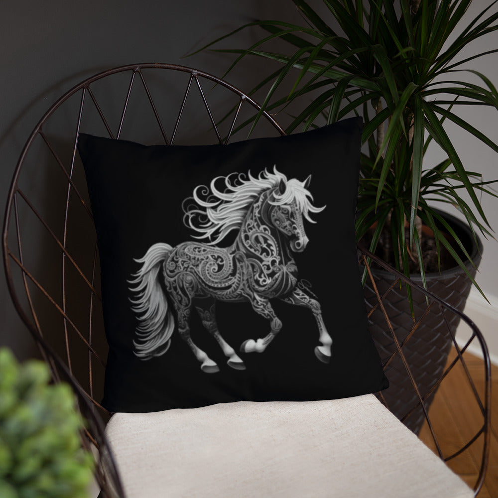 Animal Totem Decorative Pillow - Horse