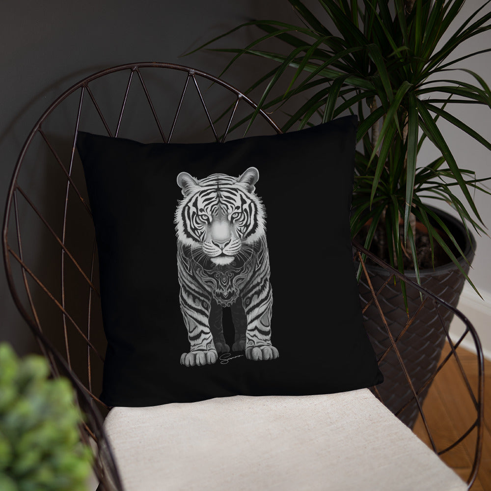 Animal Totem Decorative Pillow - Tiger