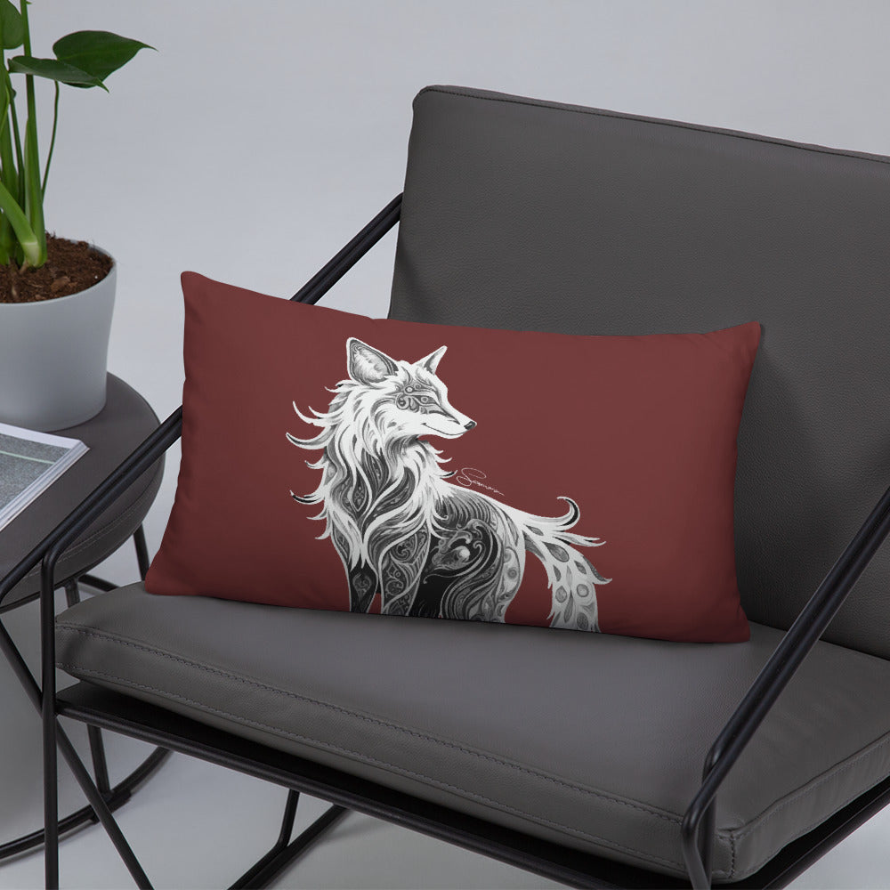 Animal Totem Decorative Pillow - Fox