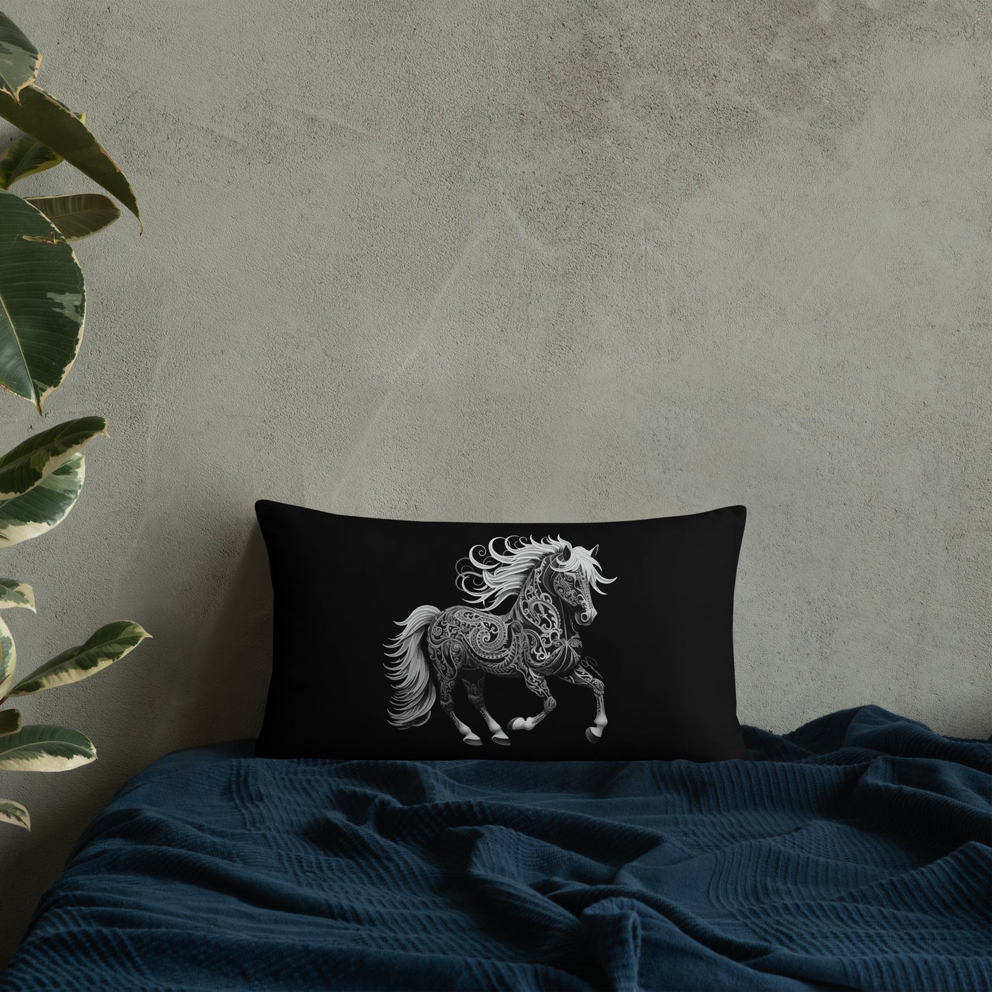 Animal Totem Decorative Pillow - Horse