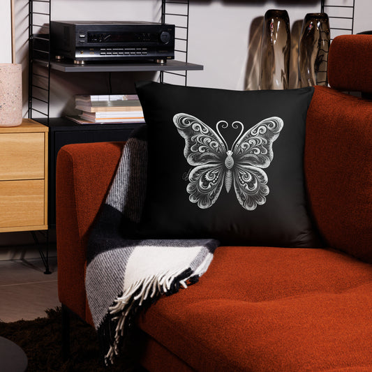 Animal Totem Decorative Pillow - Butterfly