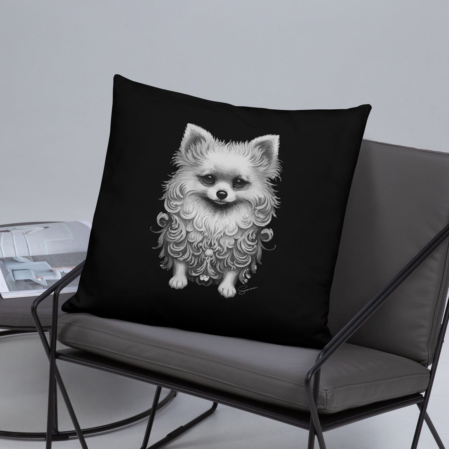 Animal Totem Decorative Pillow - Dog