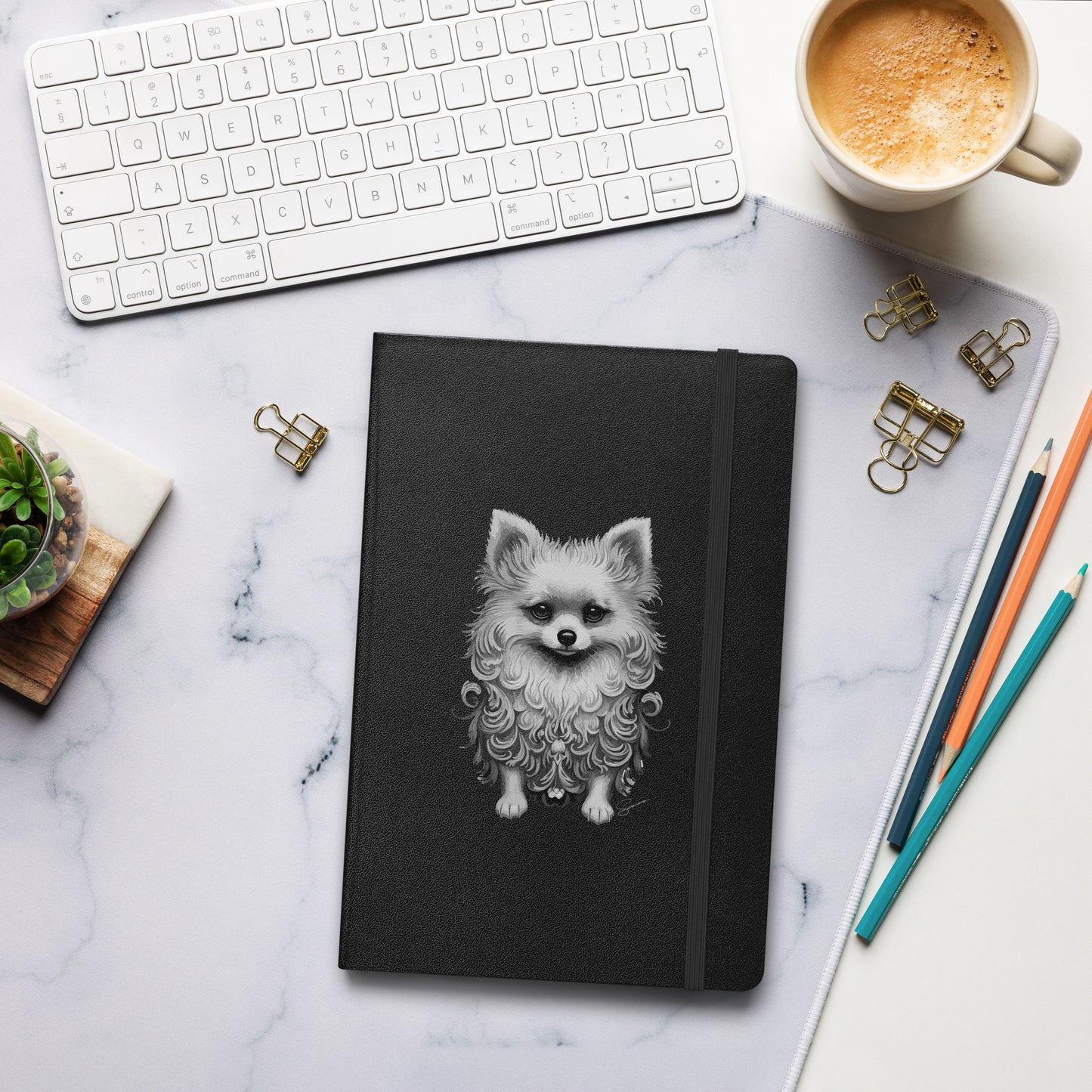 Animal Totem Hardcover Notebook - Dog