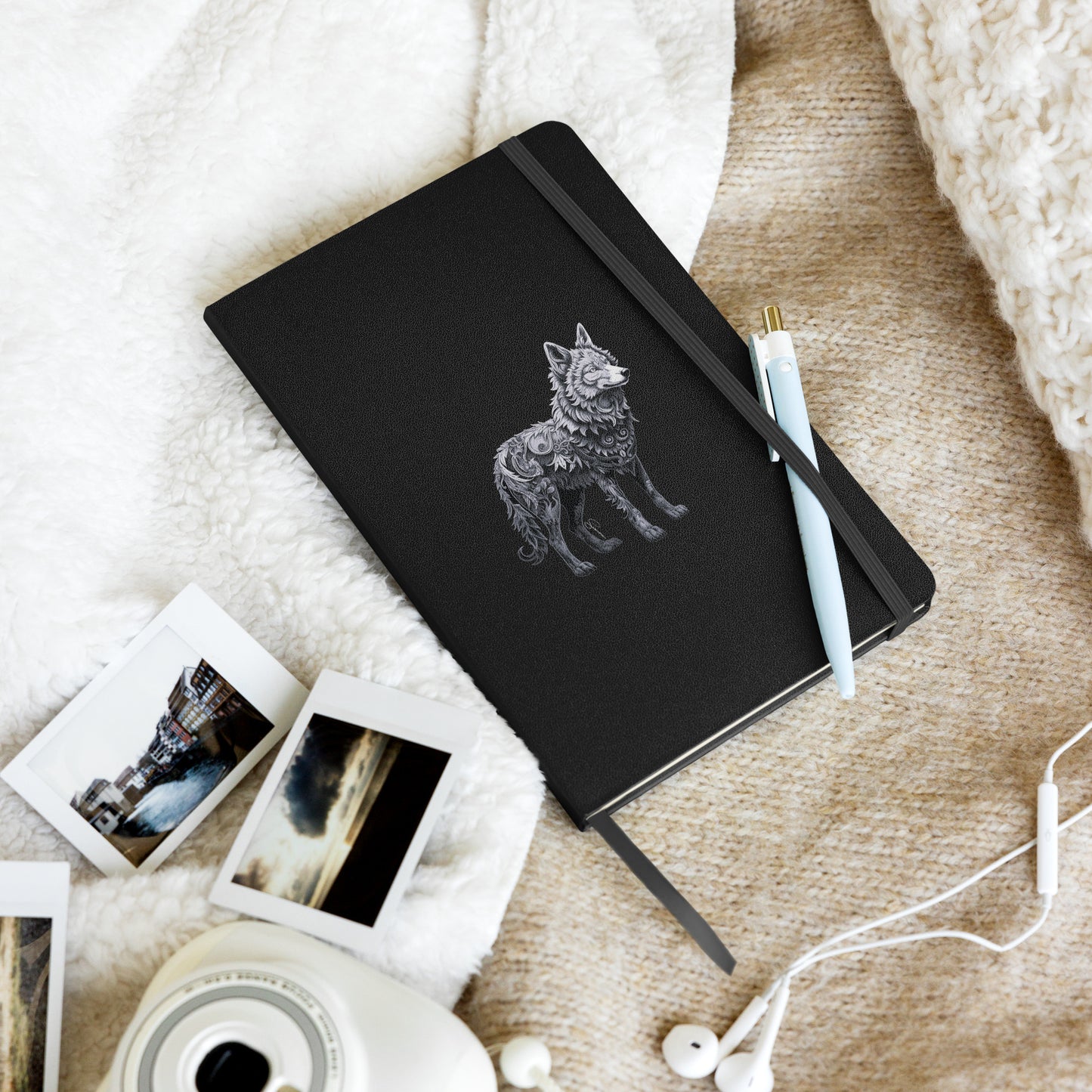 Animal Totem Hardcover Notebook - Wolf