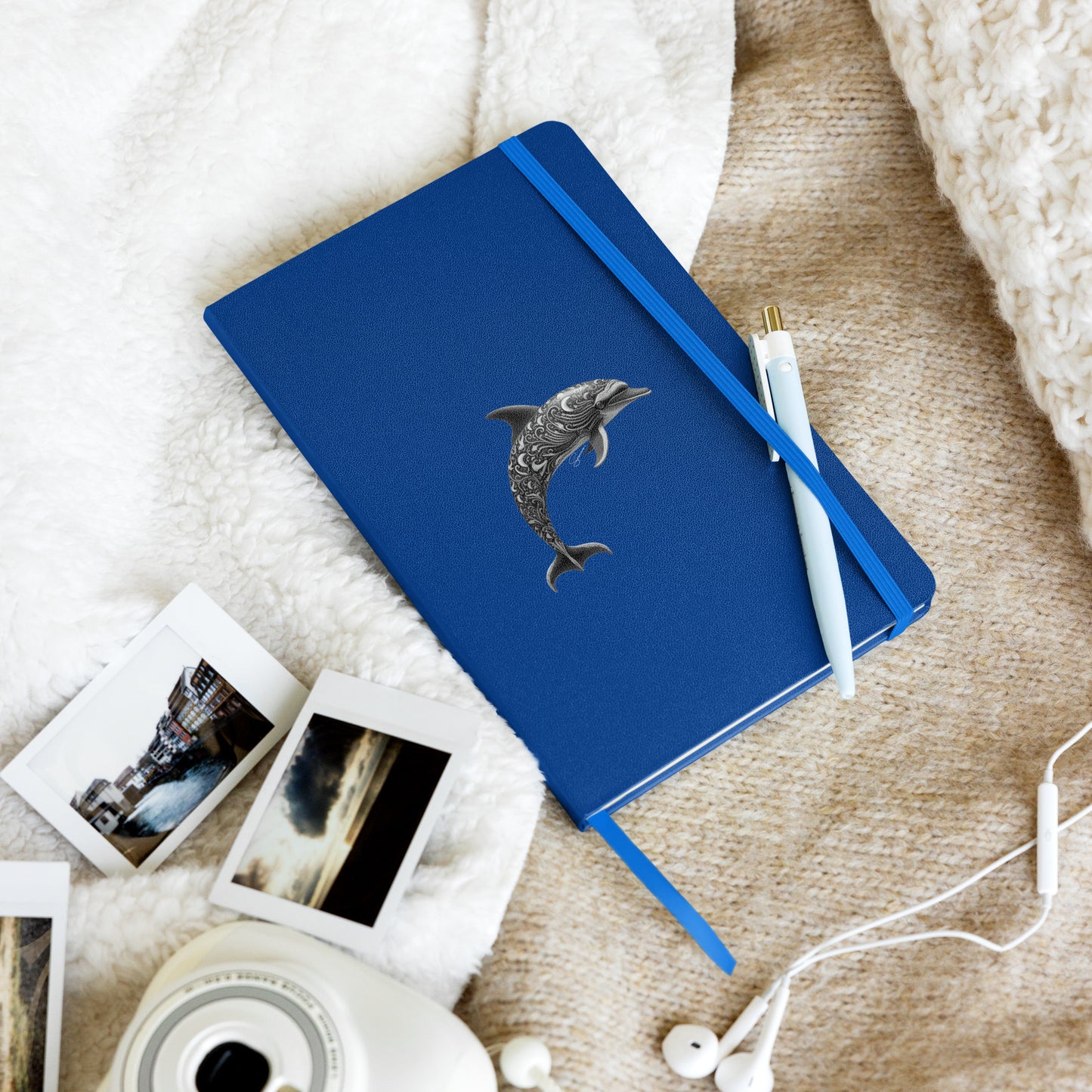 Animal Totem Hardcover Notebook - Dolphin