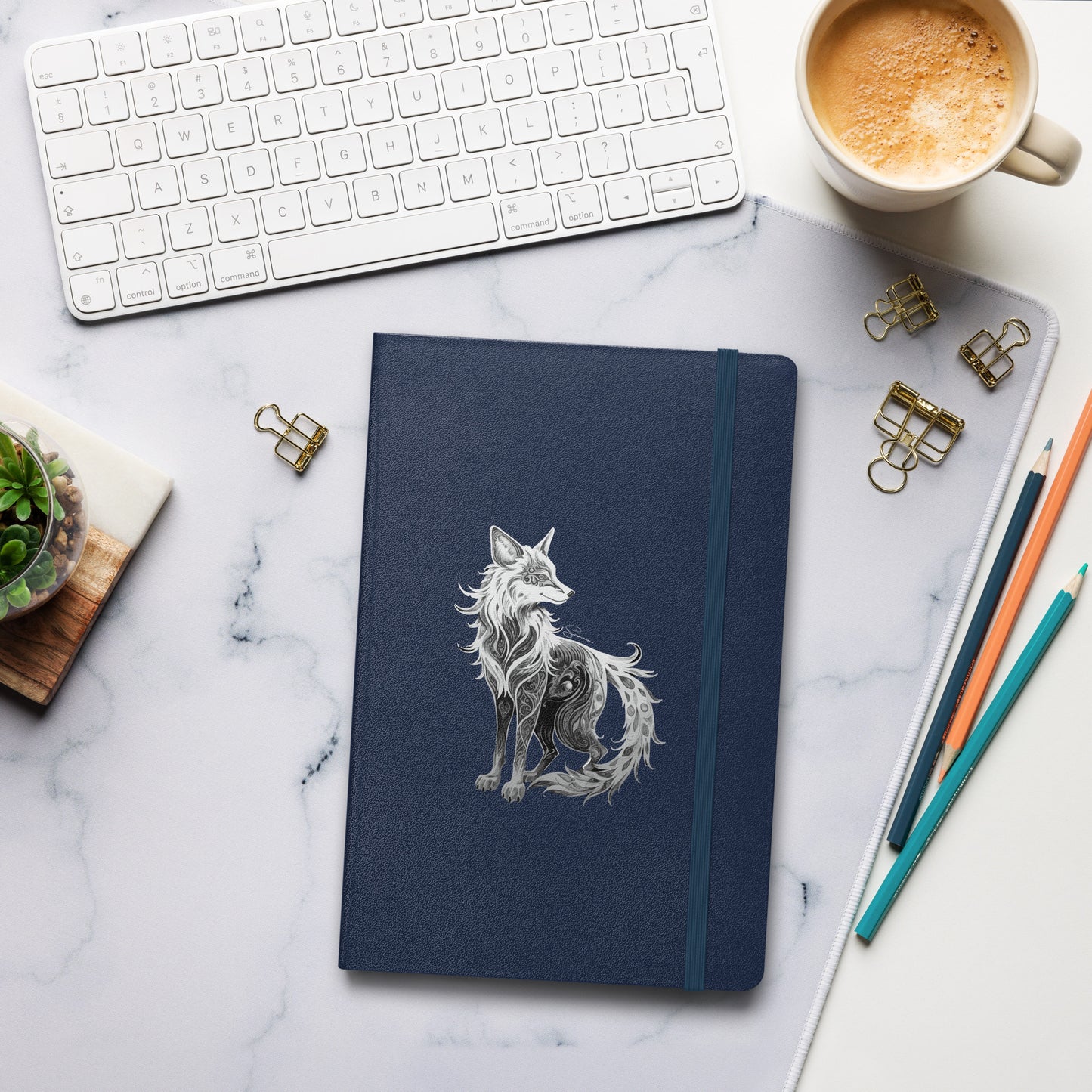 Animal Totem Hardcover Notebook - Fox