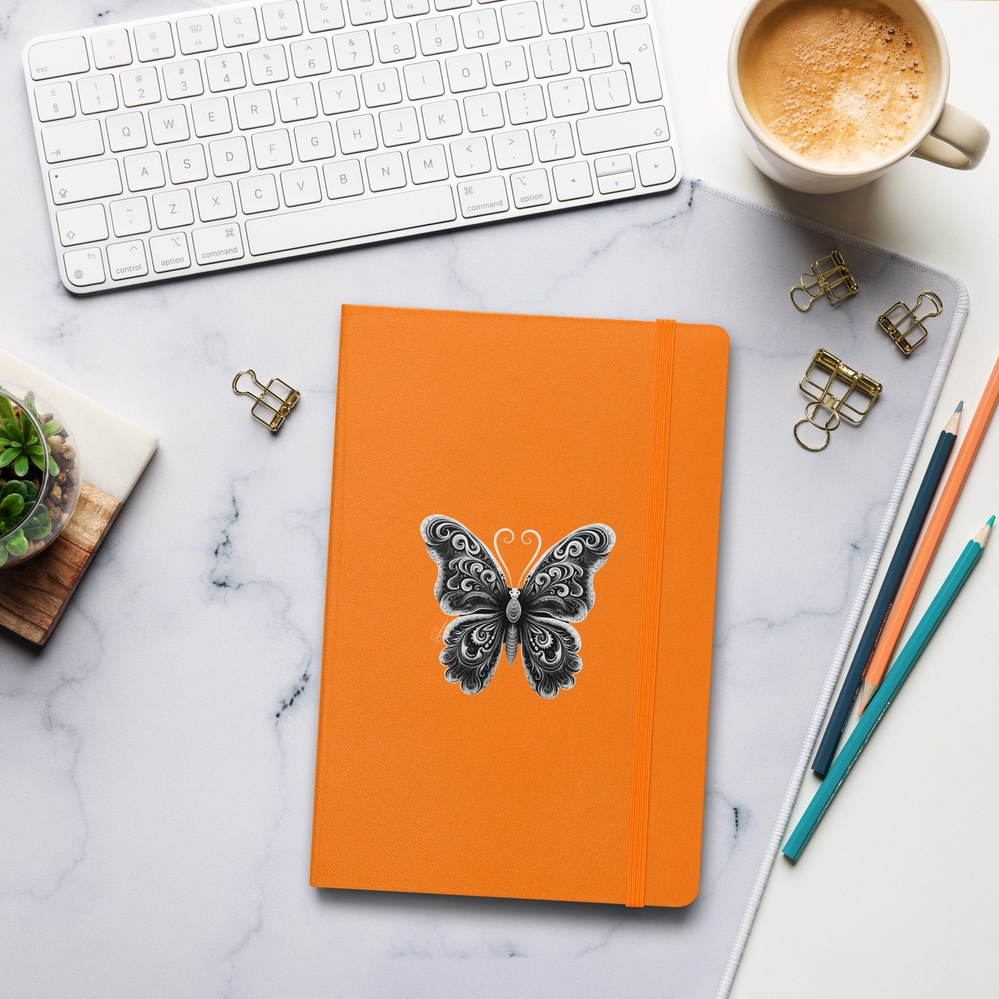 Animal Totem Hardcover Notebook - Butterfly