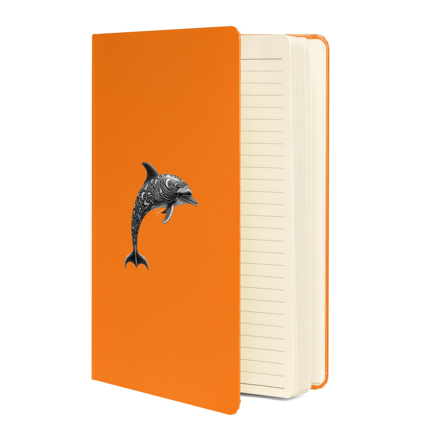 Animal Totem Hardcover Notebook - Dolphin