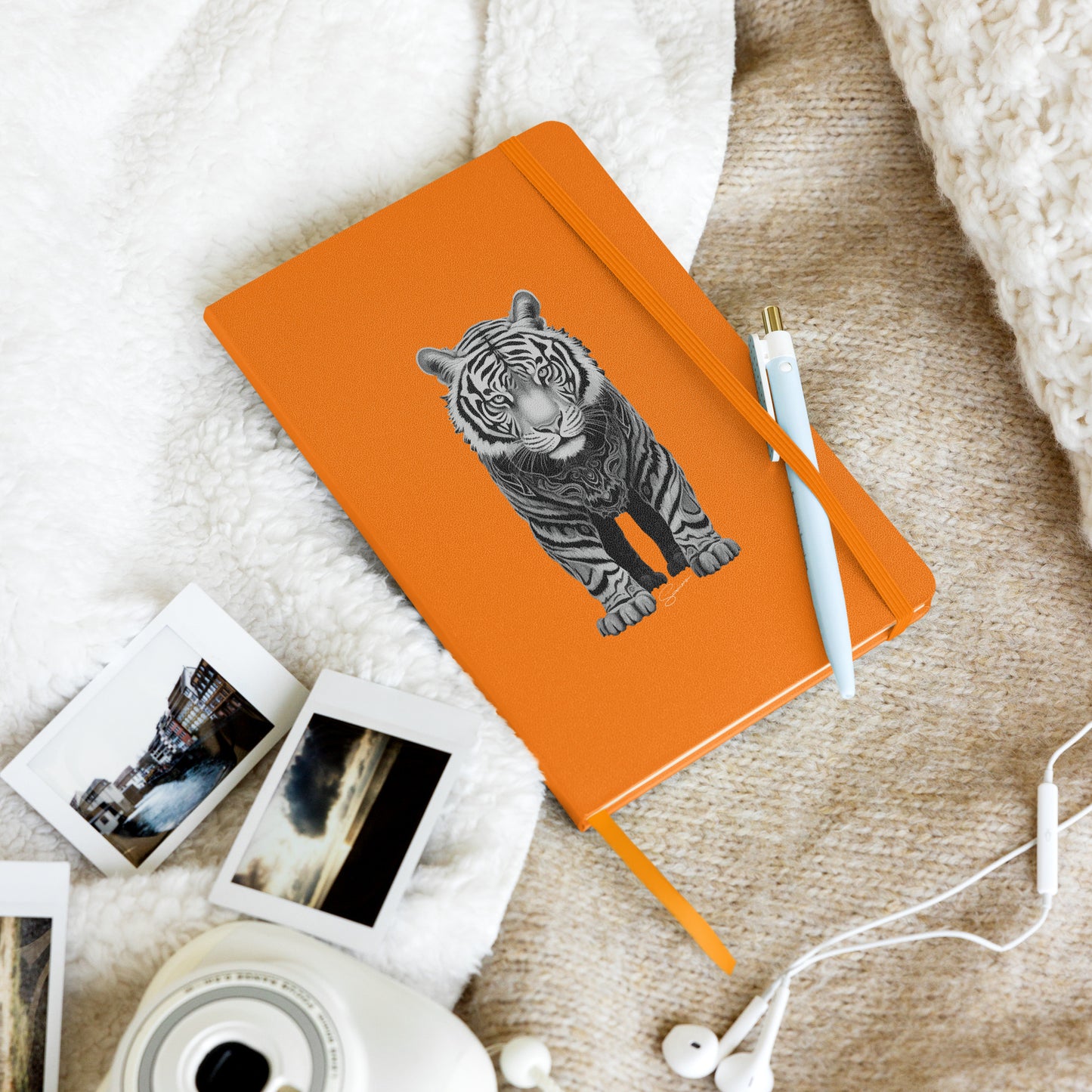 Animal Totem Hardcover Notebook - Tiger