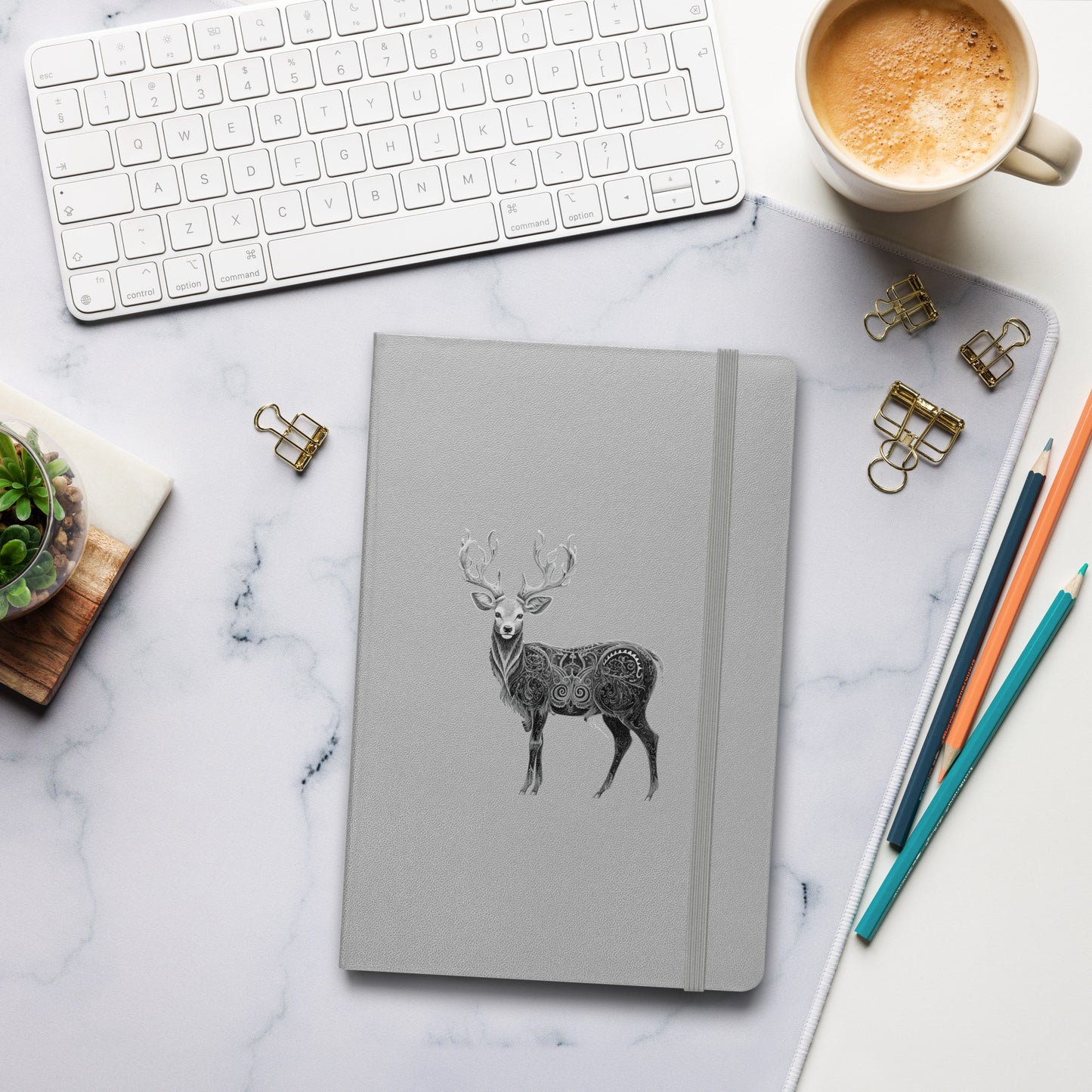 Animal Totem Hardcover Notebook - Deer