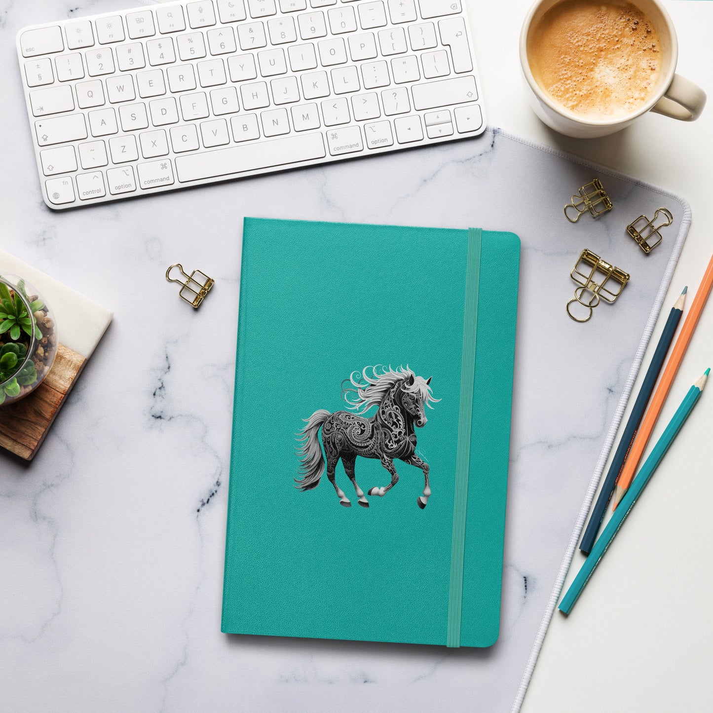 Animal Totem Hardcover Notebook - Horse