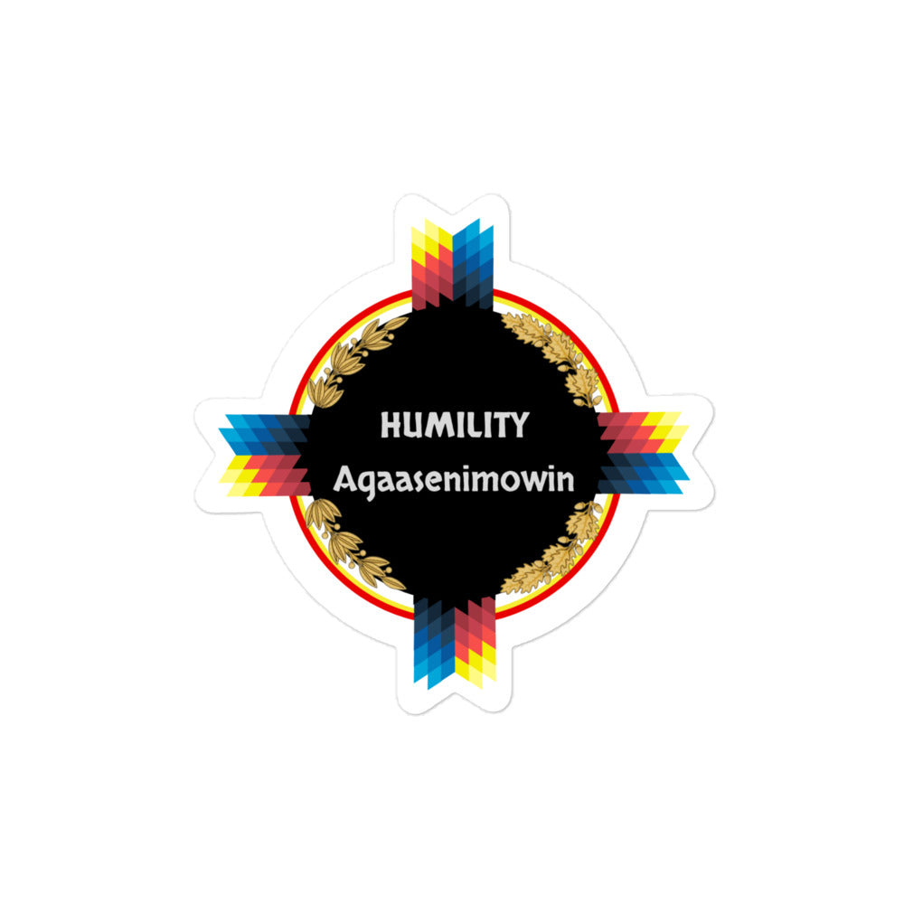 Seven Sacred Animals Sticker - Humility