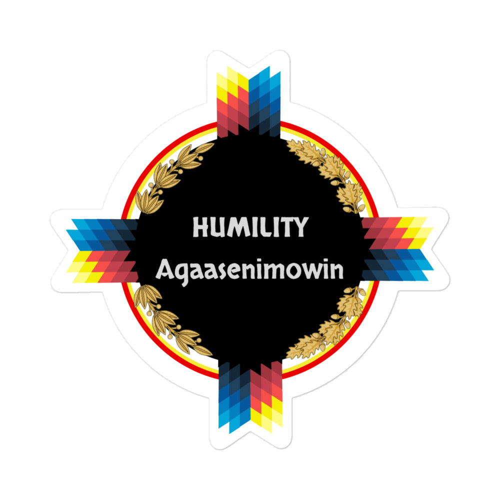 Seven Sacred Animals Sticker - Humility