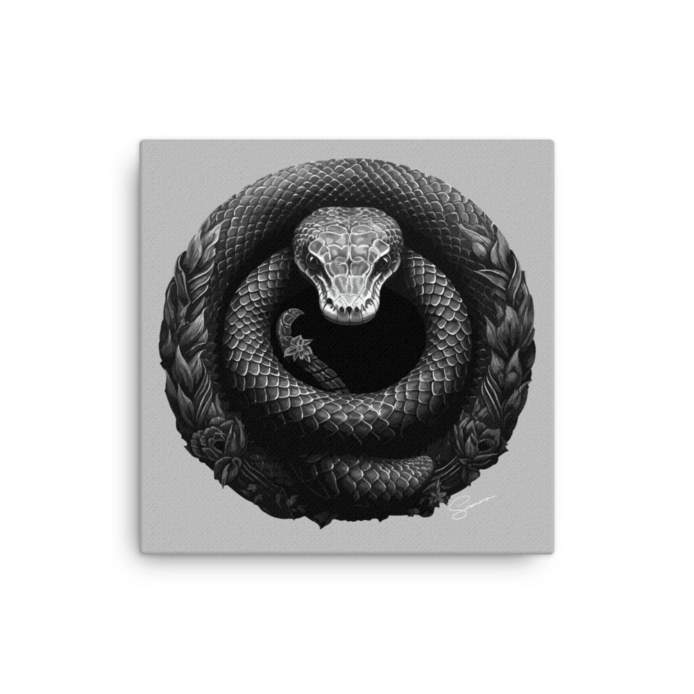 Animal Totem Wall Canvas - Snake