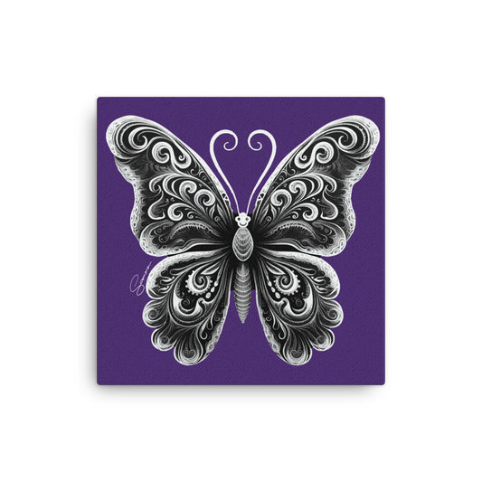 Animal Totem Wall Canvas - Butterfly