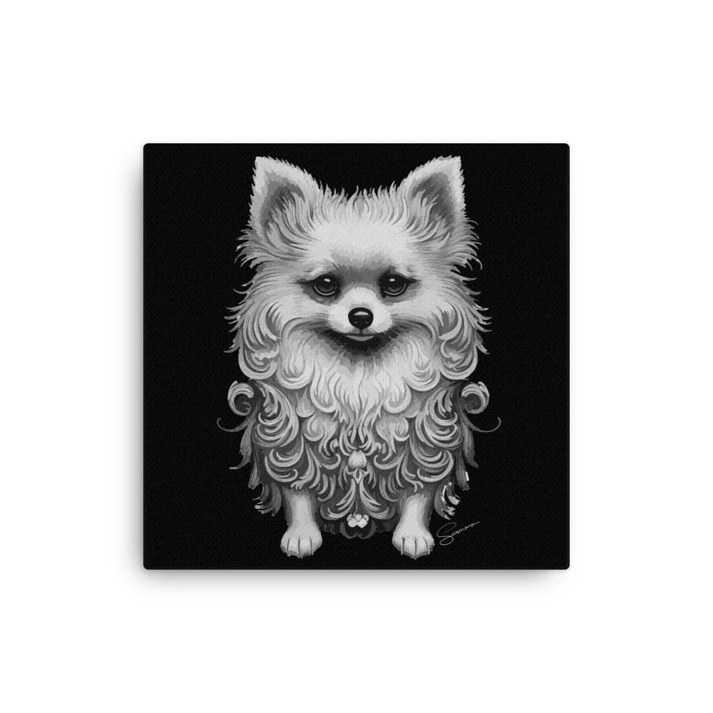 Animal Totem Wall Canvas - Dog