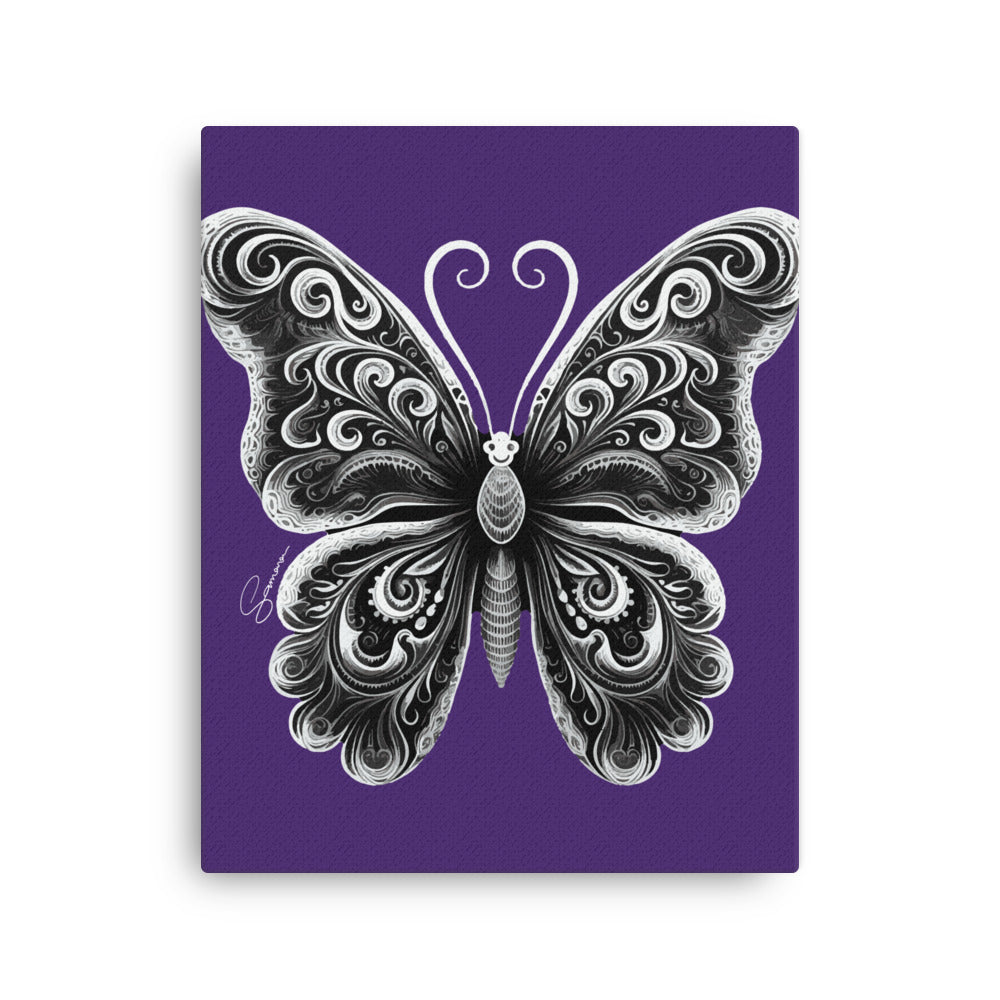 Animal Totem Wall Canvas - Butterfly