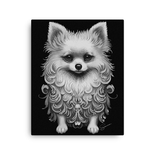 Animal Totem Wall Canvas - Dog