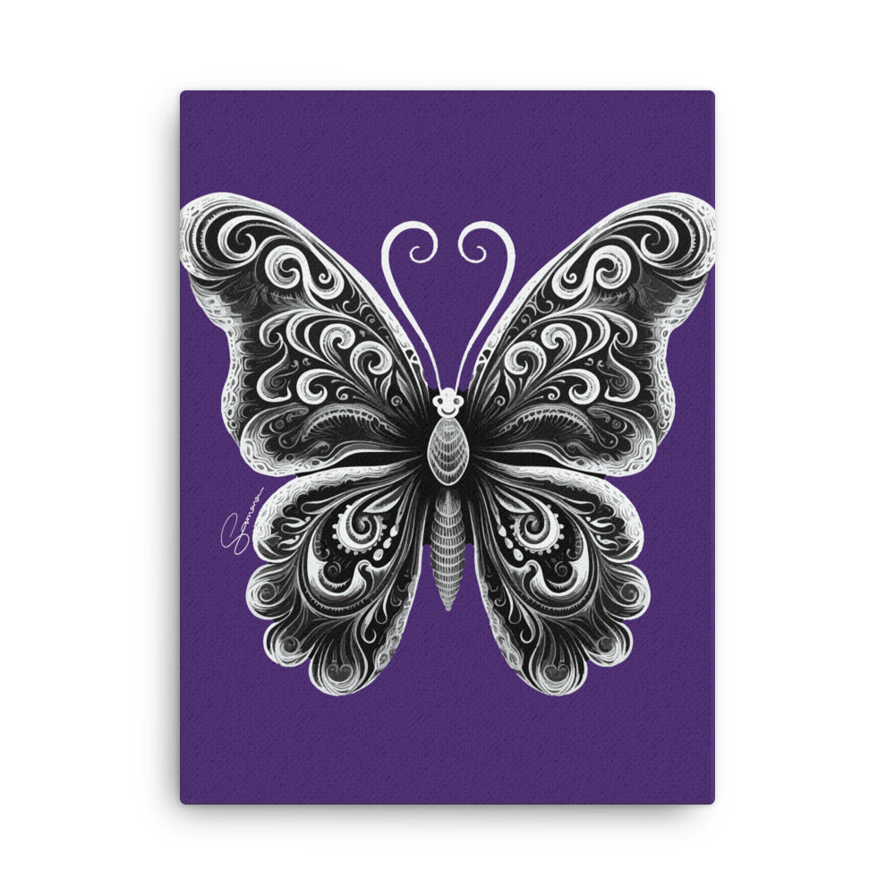 Animal Totem Wall Canvas - Butterfly