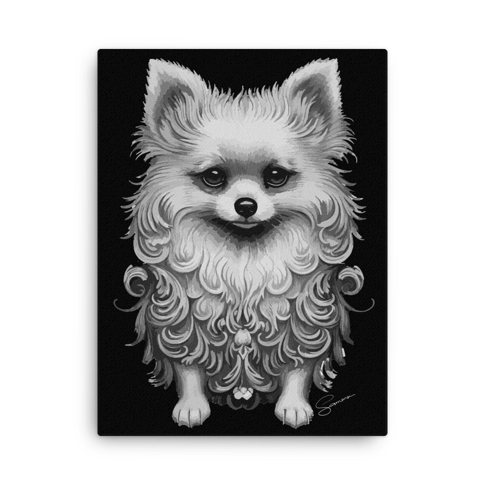 Animal Totem Wall Canvas - Dog