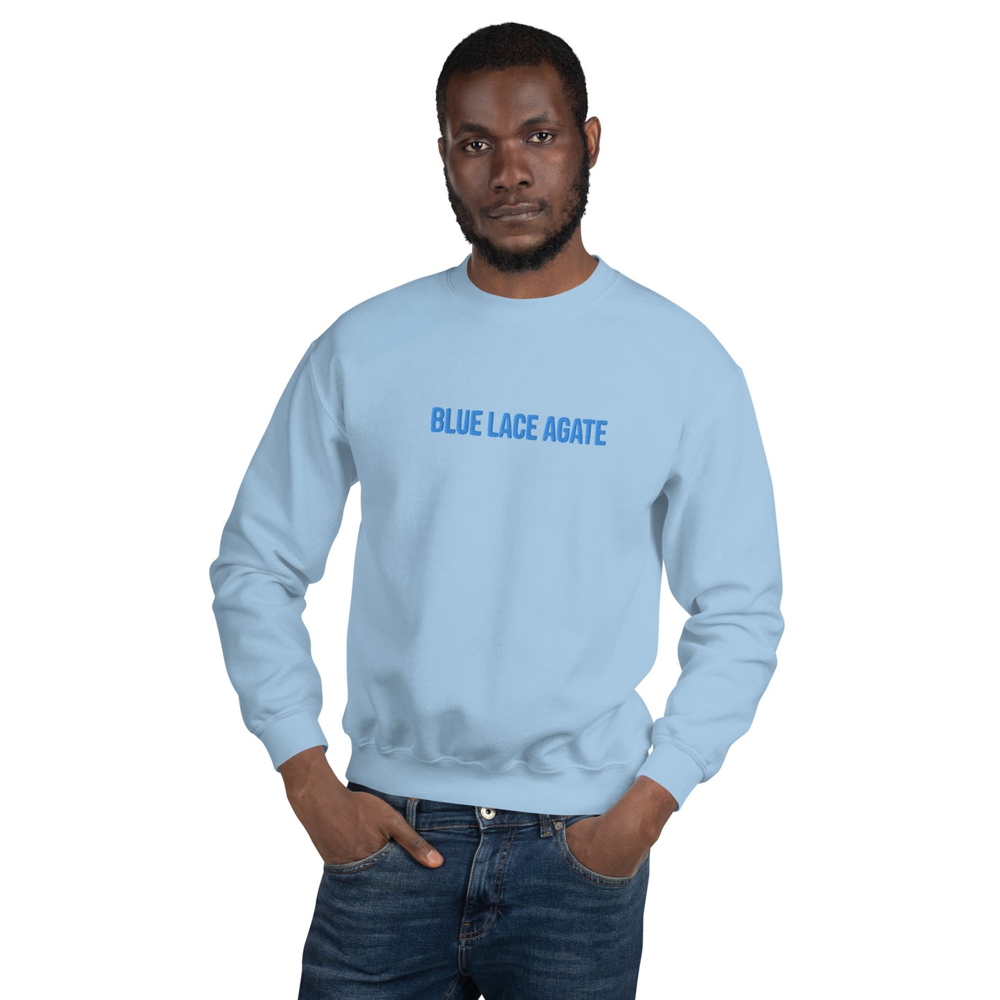 Crystal Sweatshirt - Blue Lace Agate