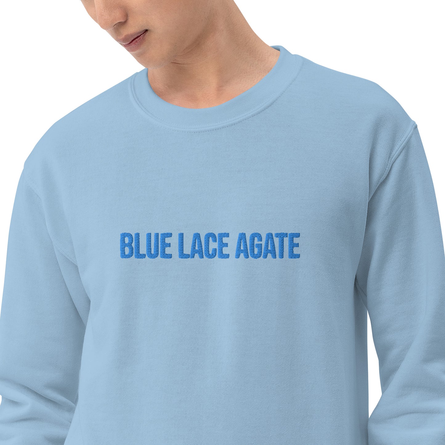 Crystal Sweatshirt - Blue Lace Agate