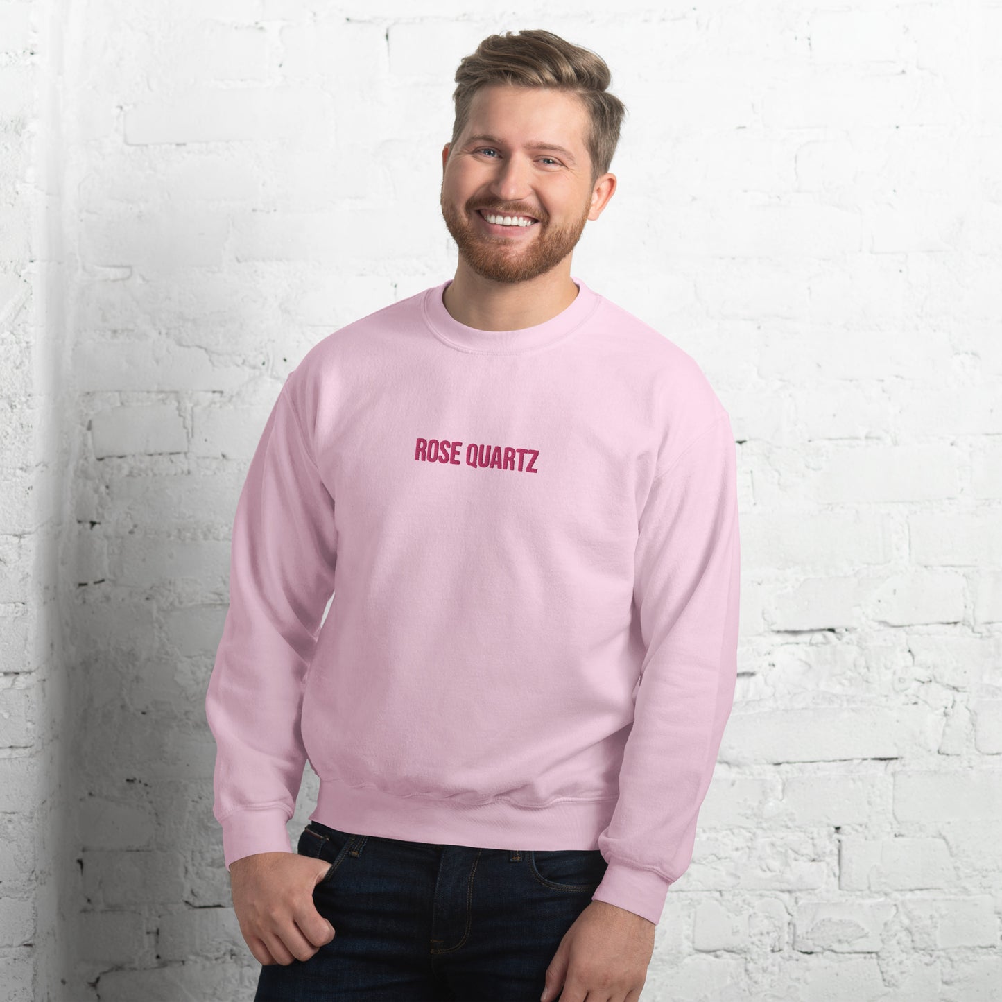 Crystal Sweatshirt - Rose Quartz