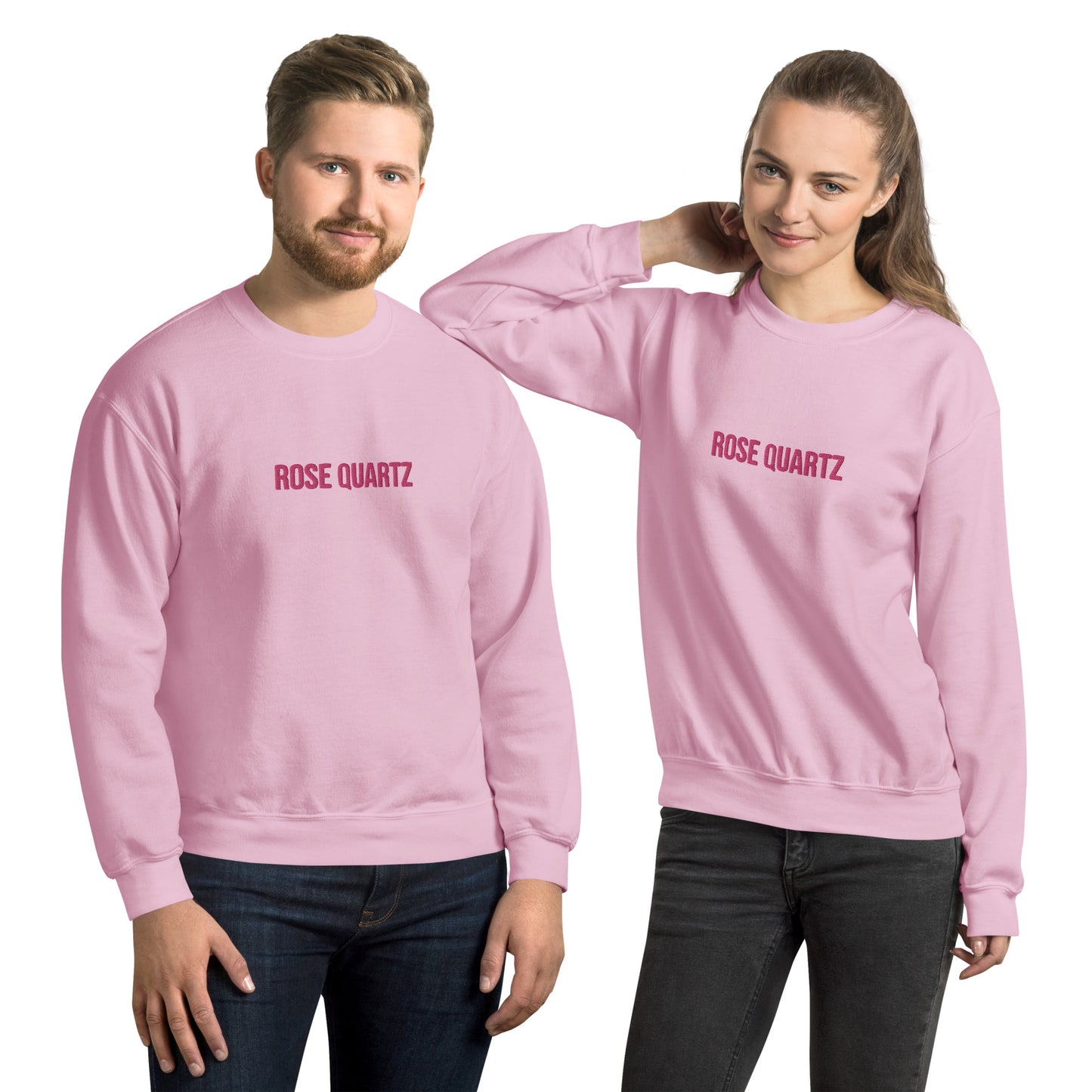 Crystal Sweatshirt - Rose Quartz