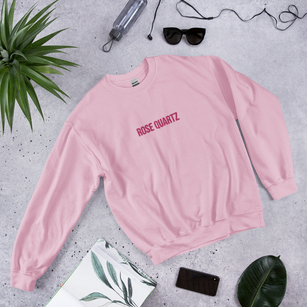 Crystal Sweatshirt - Rose Quartz