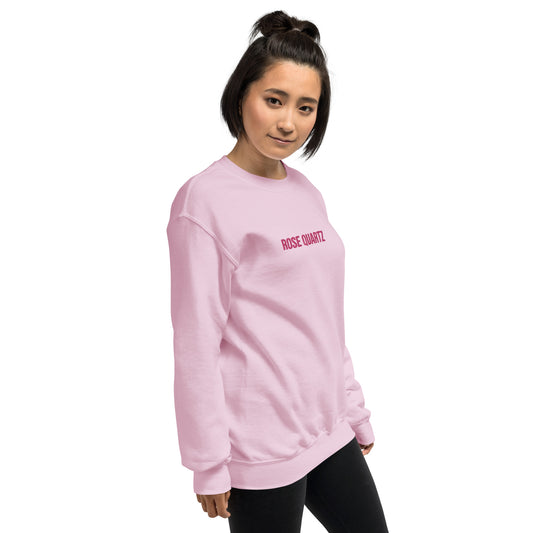 Crystal Sweatshirt - Rose Quartz