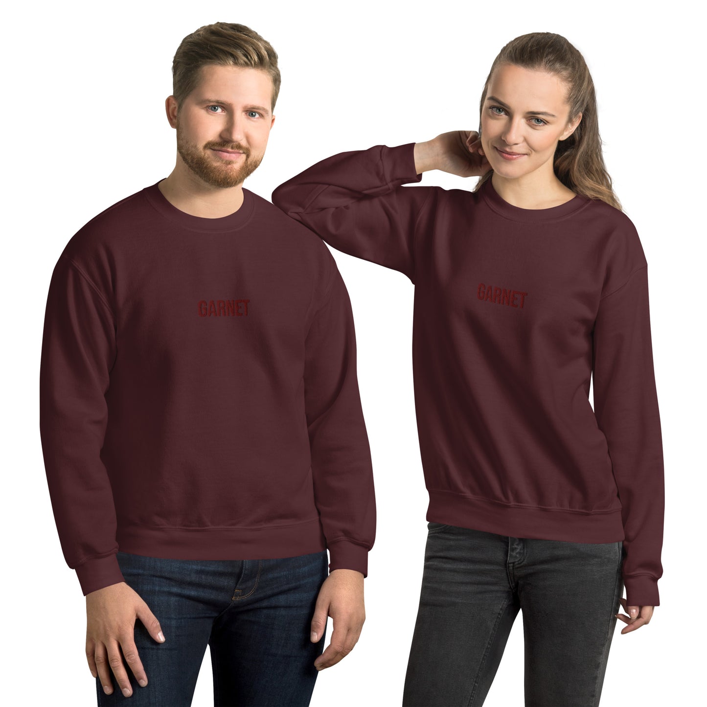 Crystal Sweatshirt - Garnet