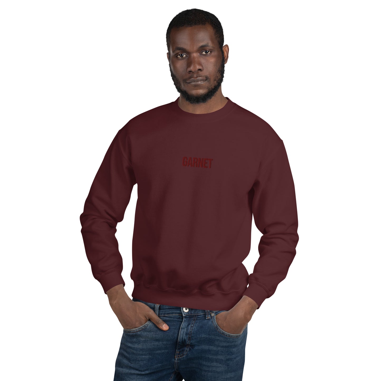 Crystal Sweatshirt - Garnet