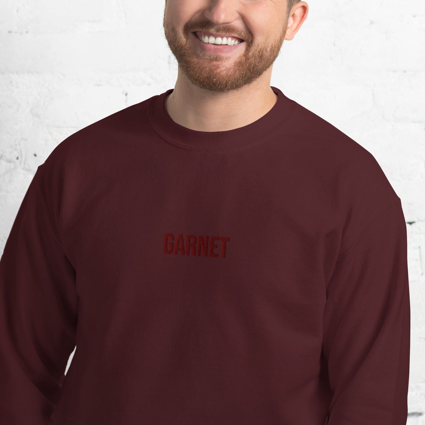 Crystal Sweatshirt - Garnet