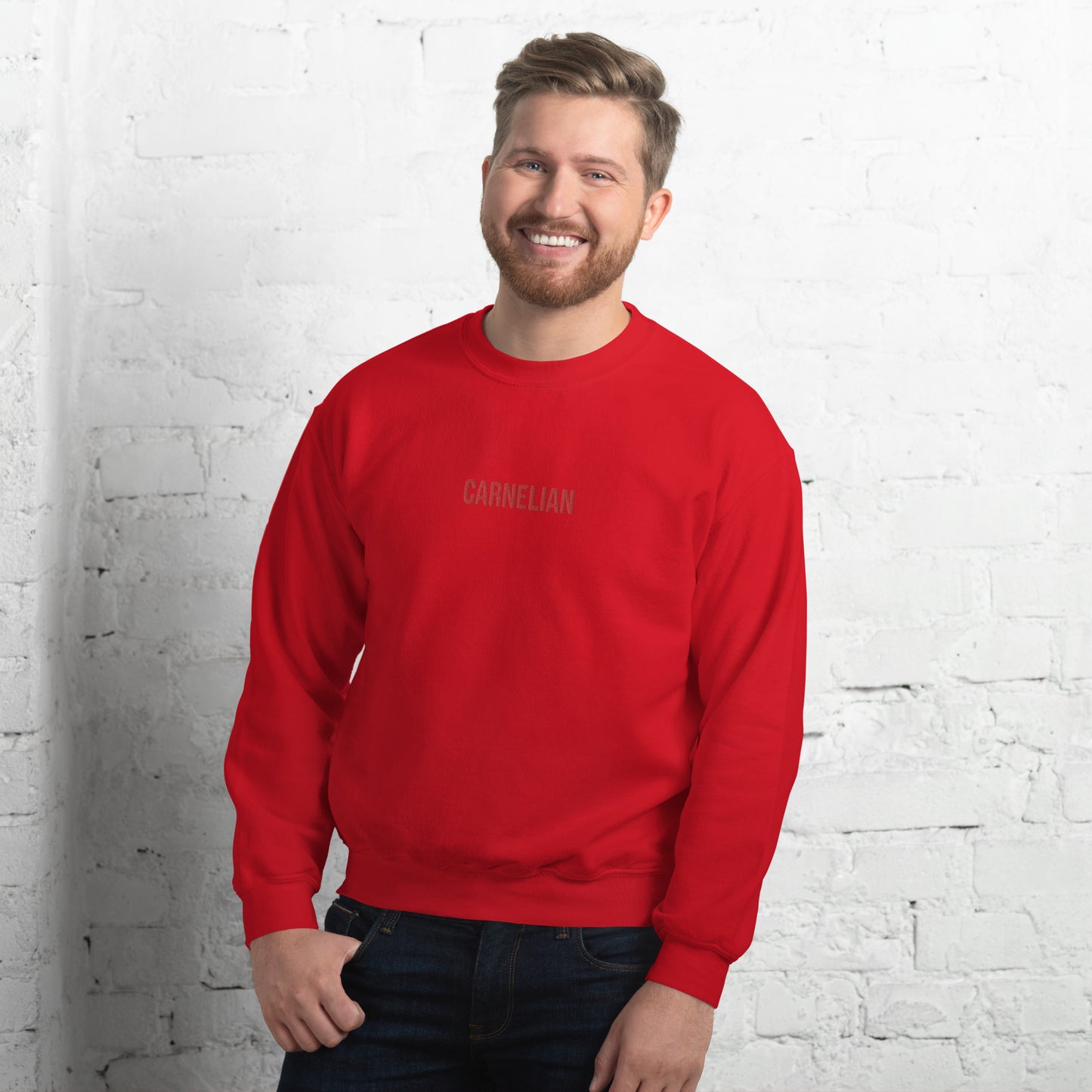 Crystal Sweatshirt - Carnelian