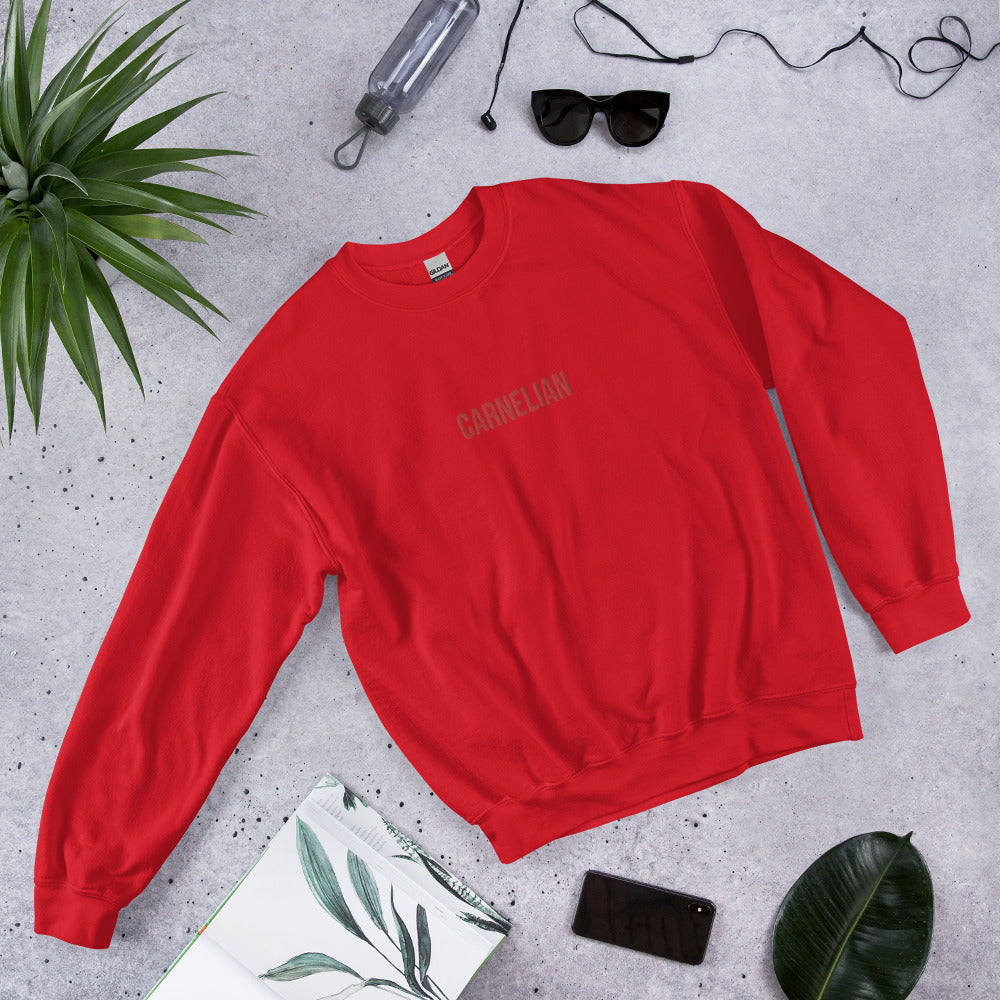 Crystal Sweatshirt - Carnelian