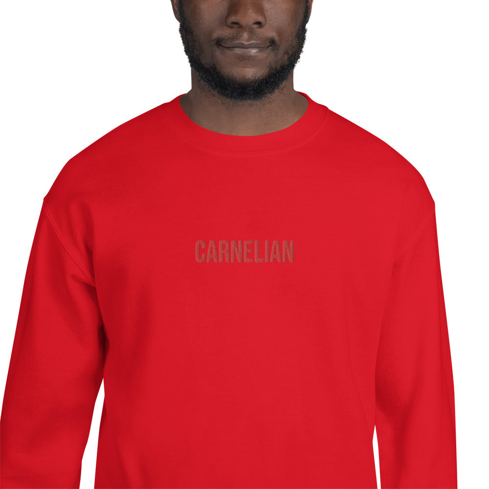 Crystal Sweatshirt - Carnelian