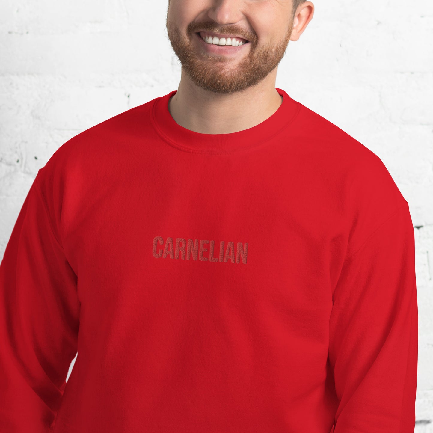 Crystal Sweatshirt - Carnelian