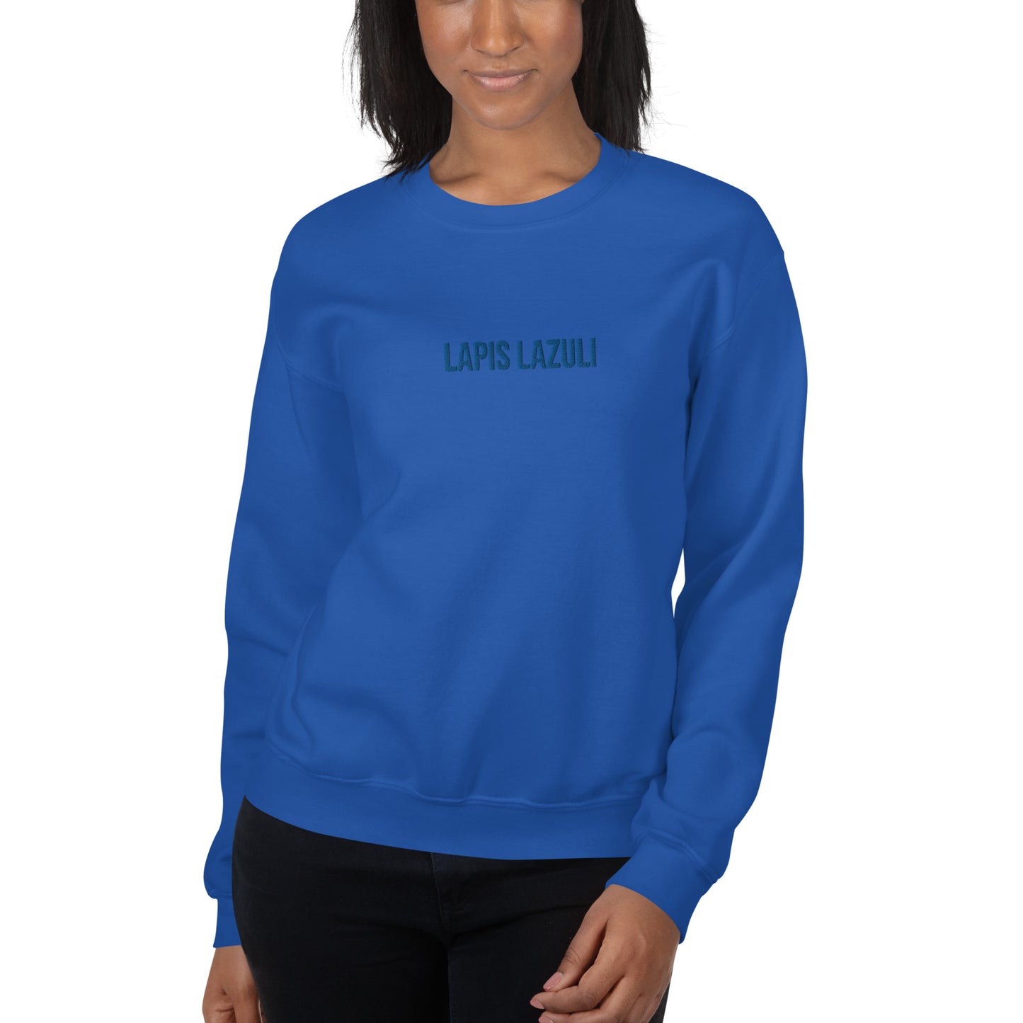 Crystal Sweatshirt - Lapis Lazuli