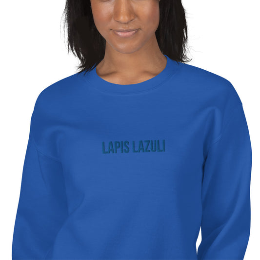 Crystal Sweatshirt - Lapis Lazuli