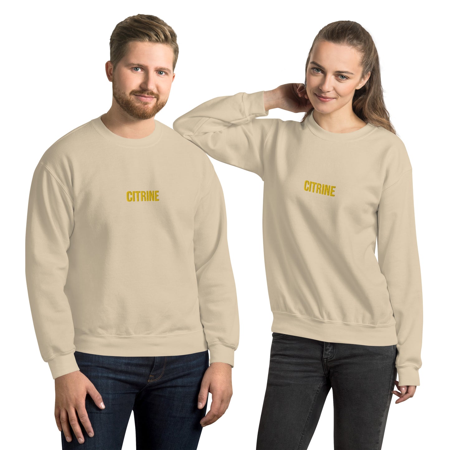 Crystal Sweatshirt - Citrine