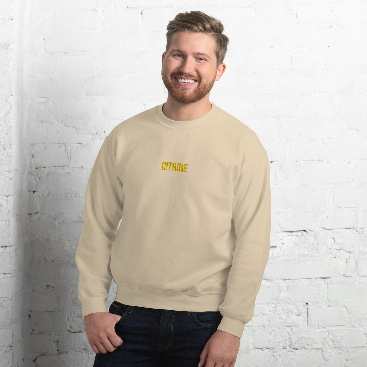 Crystal Sweatshirt - Citrine