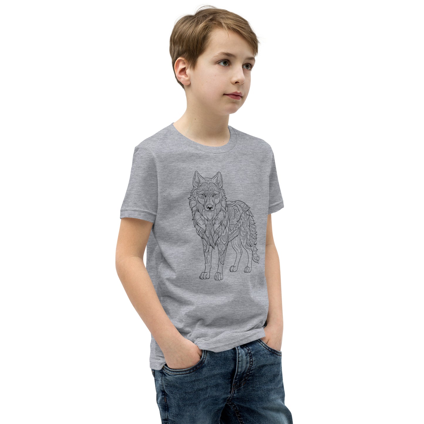 Seven Sacred Animals T-Shirt - Wolf