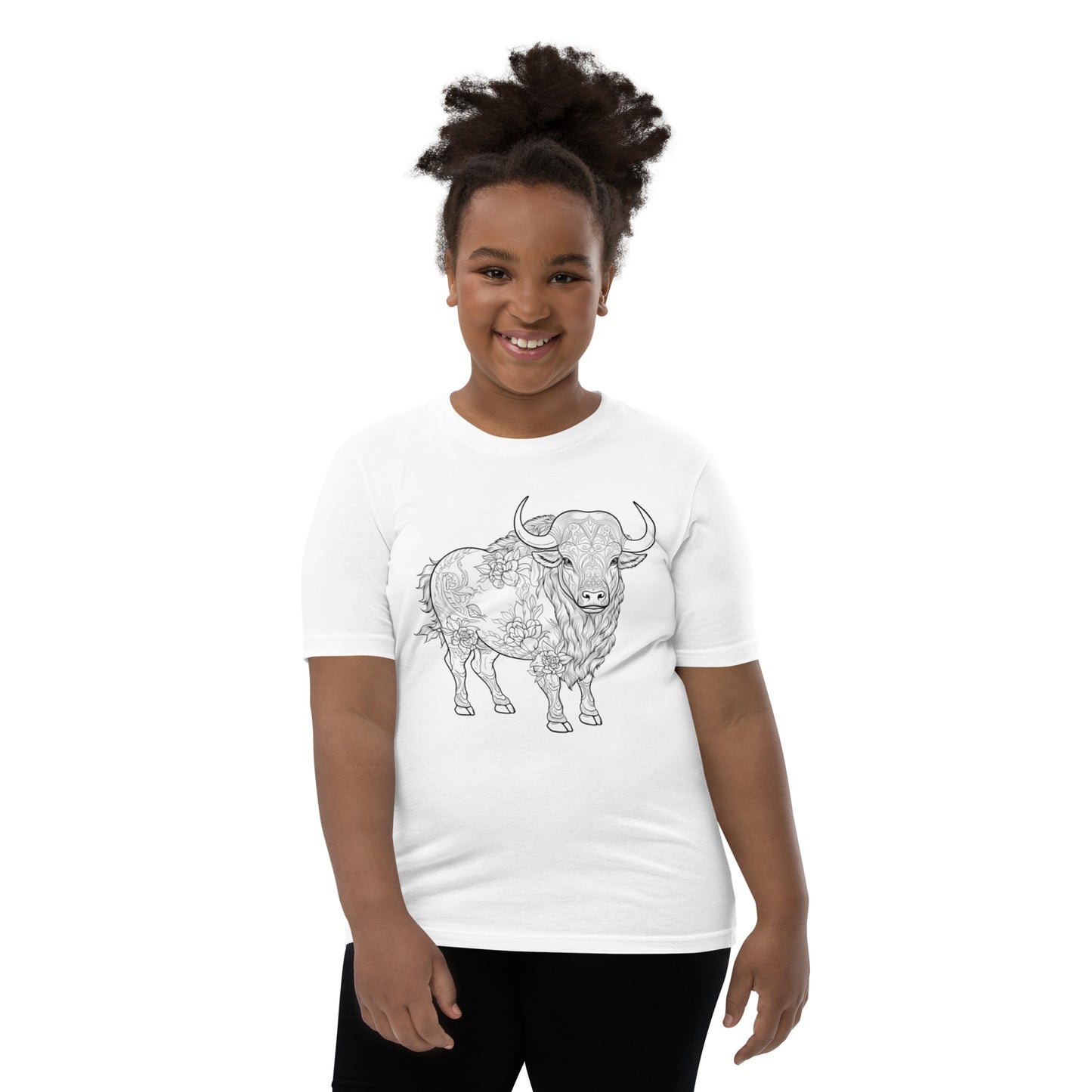 Seven Sacred Animals T-Shirt - Buffalo