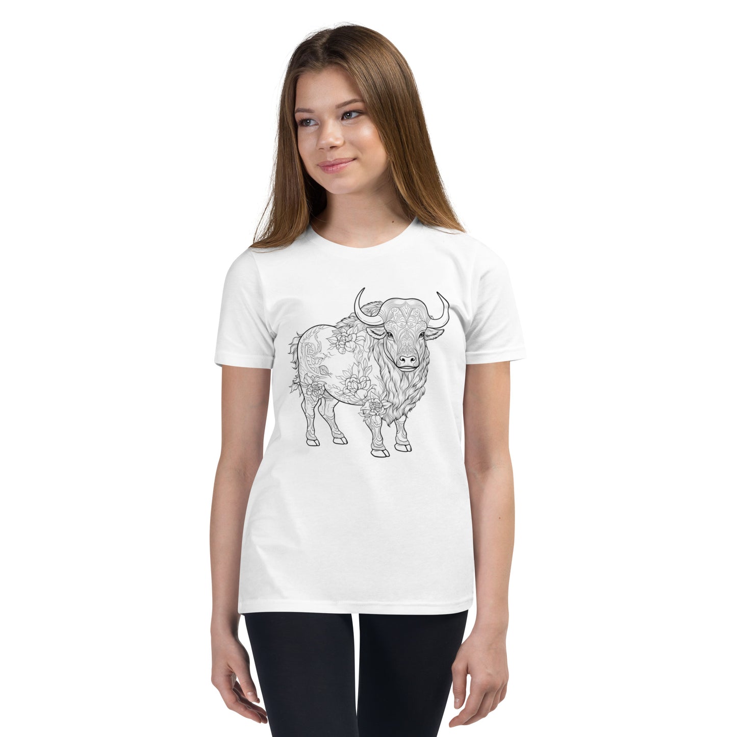 Seven Sacred Animals T-Shirt - Buffalo