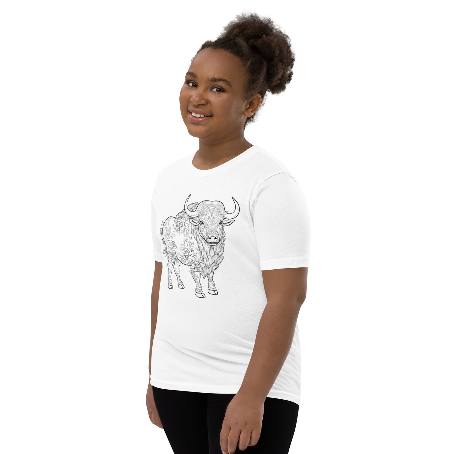 Seven Sacred Animals T-Shirt - Buffalo